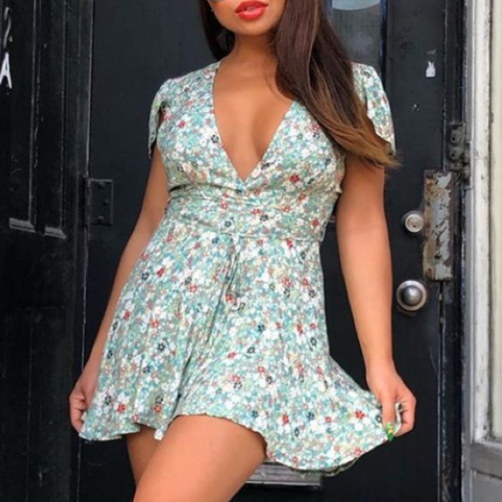 Beautiful Floral Romper